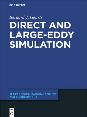 cover image of Direct and Large-Eddy Simulation